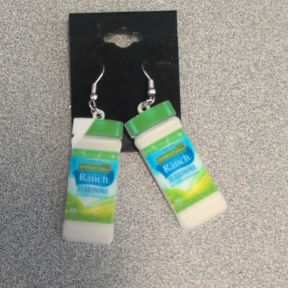 Hidden Valley Ranch Seasoning Earrings